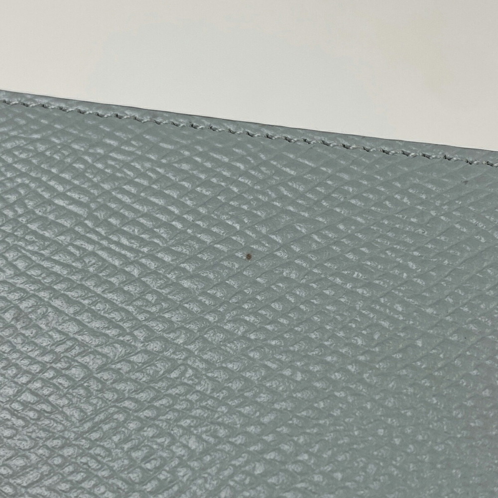 Celine Compartment Round Wallet Zip Gray Leather - Picture 4 of 7